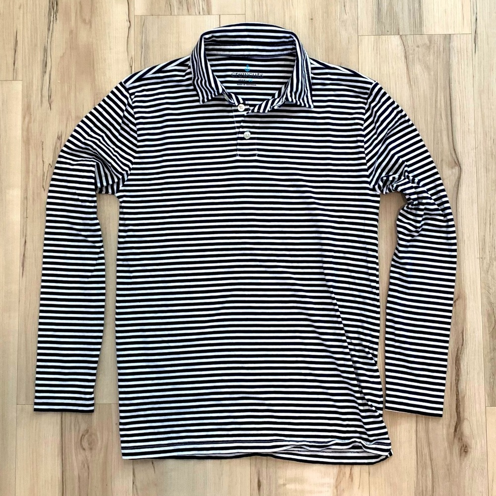 JCREW Crewcuts Long Sleeve Polo Shirt